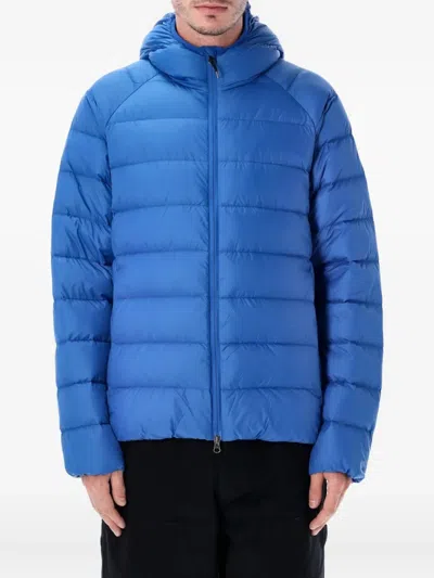 Pyrenex Hooded Padded Jacket In Blue