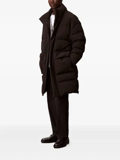 Calvin Klein Jeans Est.1978 Pocket Padded Coat In Blue