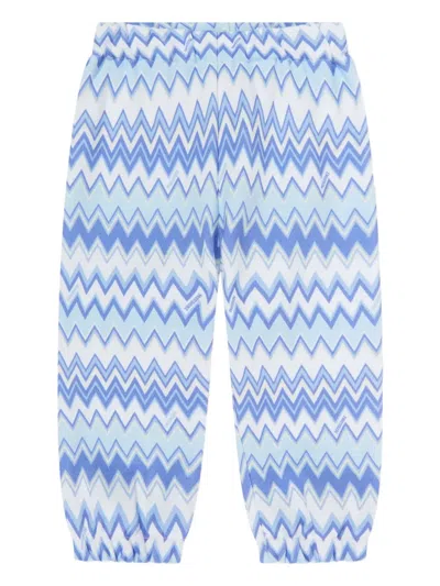 Missoni Baby Boys Zigzag Tracksuit In Blue