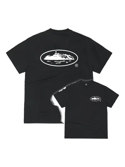 Corteiz Og Island Logo T-shirt In Black