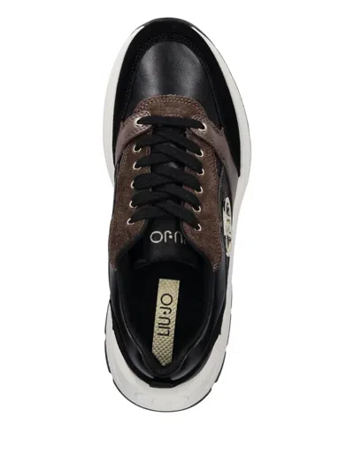 Liu •jo Logo-detail Sneakers In Black
