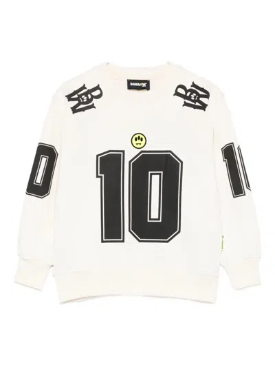 Barrow Logo Sweatshirt In Neutral