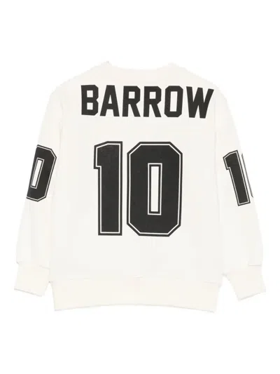 Barrow Logo Sweatshirt In Neutral