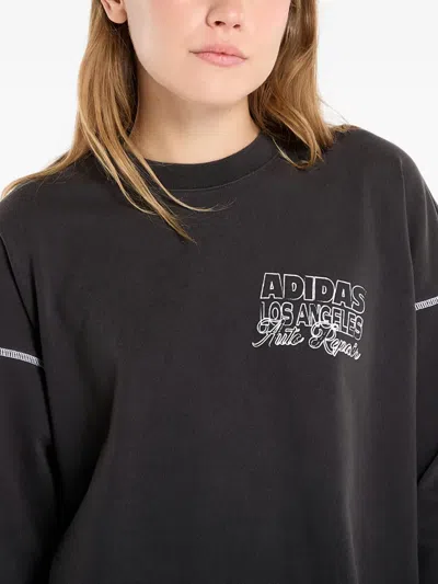 Adidas Originals X Og La Long-sleeve T-shirt In Black