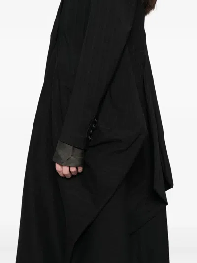 Uma Wang Cider Coat In Black