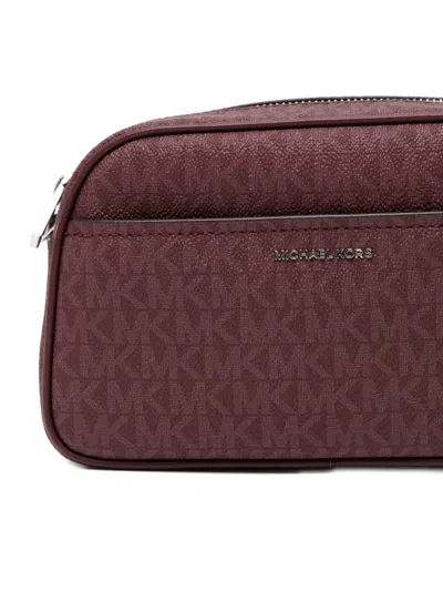 Michael Kors Small Jet Set Crossbody Bag In Red