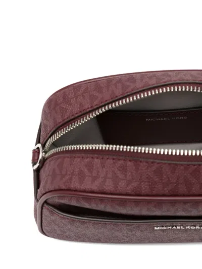 Michael Kors Small Jet Set Crossbody Bag In Red