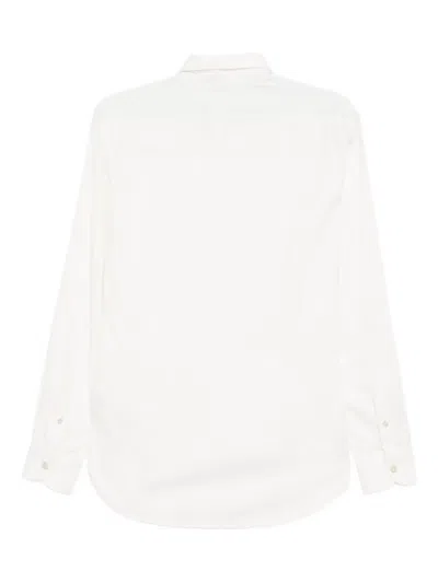 Eleventy Button Shirt In White