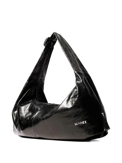 Sunnei Multitasking Shoulder Bag In Black