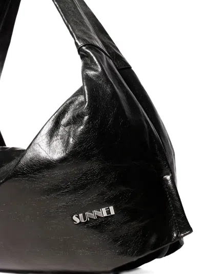Sunnei Multitasking Shoulder Bag In Black