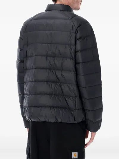 拉链长袖填充夹克