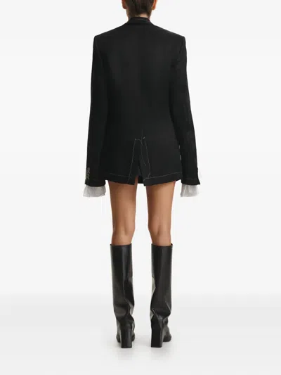 AVVA 对比缝线西装夹克