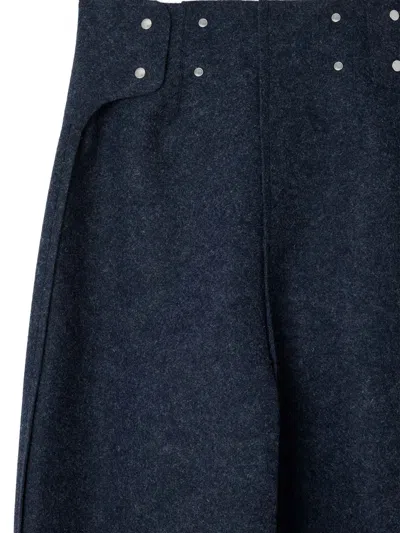 Sunnei Armatura Cholo Trousers In Blue