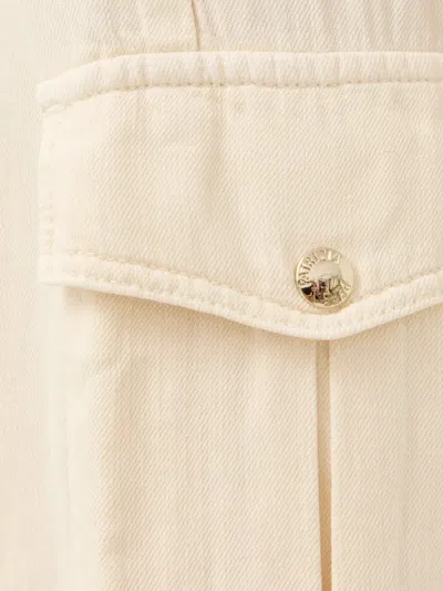 Patrizia Pepe Cargo-pocket Pants In Neutral