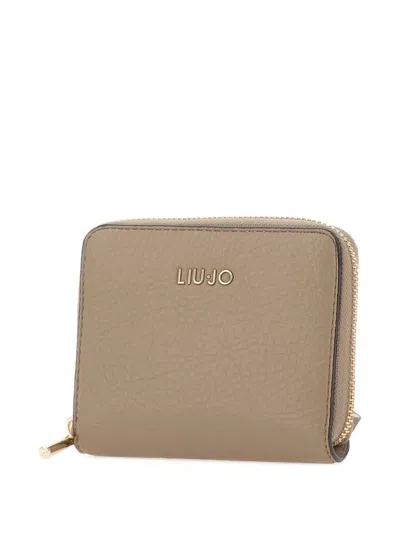 Liu •jo Caliwen Grained Wallet In Brown