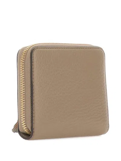 Liu •jo Caliwen Grained Wallet In Brown