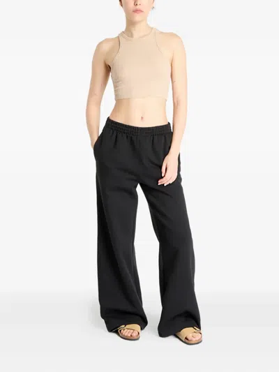 Adidas Originals Essentials Fleece Pants In Black