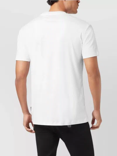 Philipp Plein Lightweight Short Sleeve Crew Neck T-shirt In White