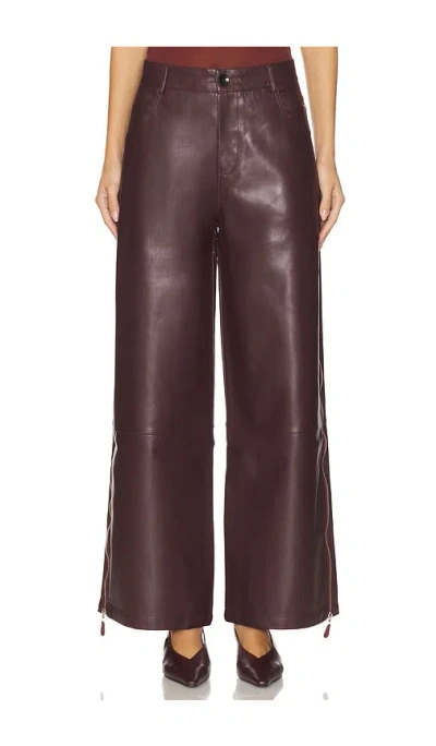 Osis Studio Norma Pant In Burgundy