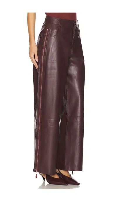 Osis Studio Norma Pant In Burgundy