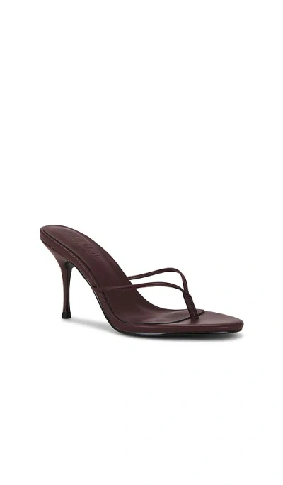 Femme La Osaka Sandal In Burgundy