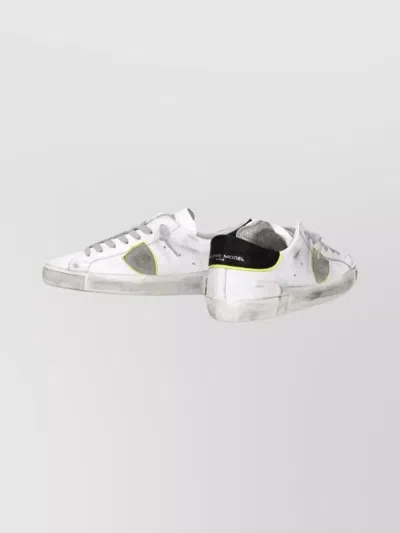 Philippe Model Prsx Low Man Sneakers In White
