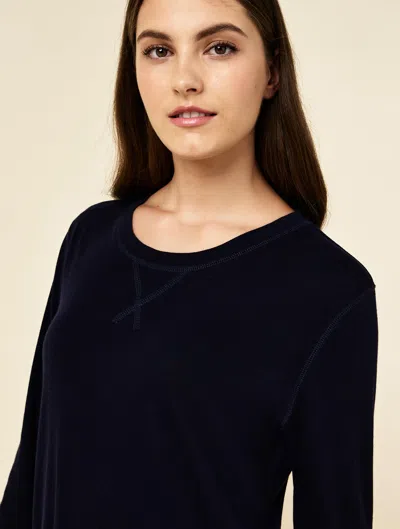 Papinelle Cosy Kate Long Sleeve Top And Full Length Pant In Black