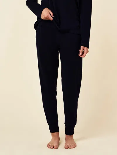 Papinelle Cosy Kate Long Sleeve Top And Full Length Pant In Black