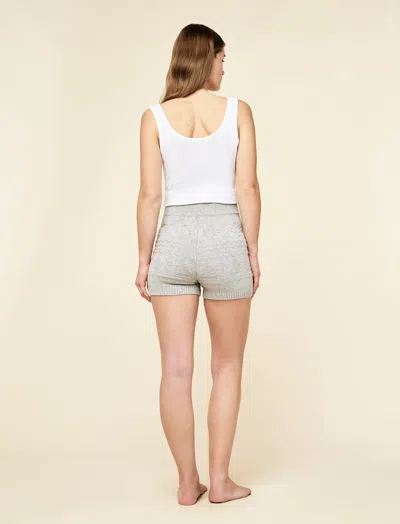Papinelle Fair Isle Sleepshorts In Gray