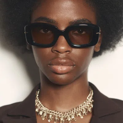 Le Specs Celestina In Black