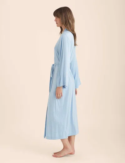 Papinelle Kate Stretch Modal Maxi Robe In Blue