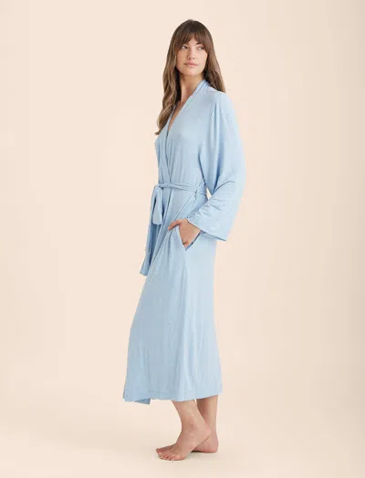 Papinelle Kate Stretch Modal Maxi Robe In Blue
