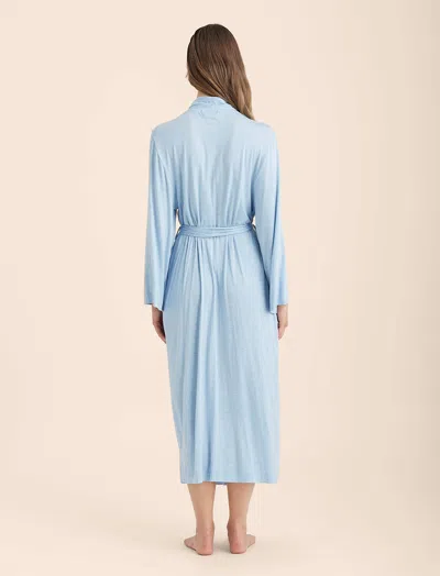 Papinelle Kate Stretch Modal Maxi Robe In Blue