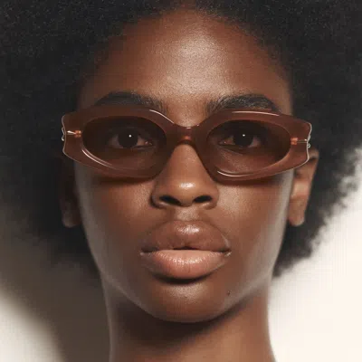 Le Specs Lunar In Brown