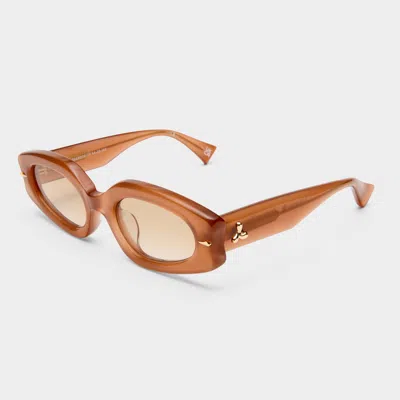 Le Specs Lunar In Brown