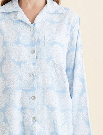 Papinelle Snowball Cosy Cotton Blend Pajamas In Blue