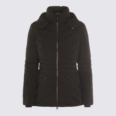 Mackage Nadia-sh Quilted Shearling Jacket In Black