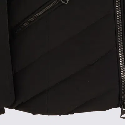 Mackage Nadia-sh Quilted Shearling Jacket In Black