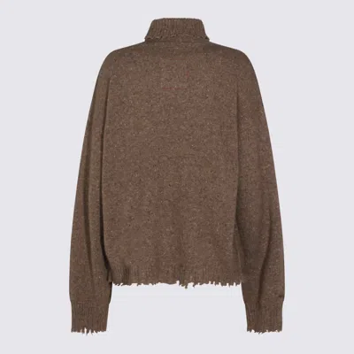 Uma Wang Brown Cashmere Knitwear In Brown