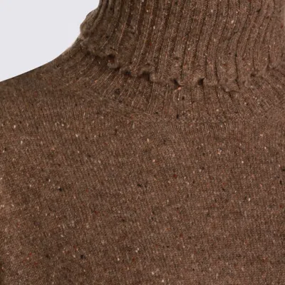 Uma Wang Brown Cashmere Knitwear In Brown