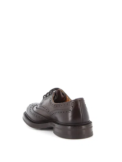 Tricker's Brogues With Round Toe And Brogue Detailing In Brown