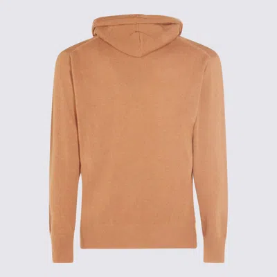Altea Camel Wool Knitwear In Brown