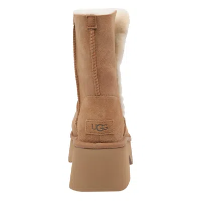 Ugg Classic Esmee Twinface Shearling Boots In Brown