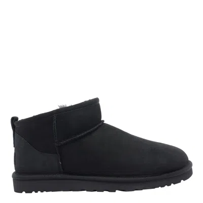Ugg Minimalist Low-cut Ankle Boot With Textured Grip Sole In Black
