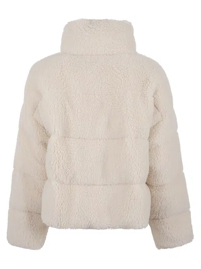 Weekend Max Mara Alfredo Quilted Jacket In White