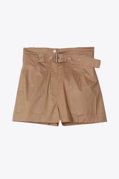3.1 Phillip Lim Belted Cargo Short In Brown