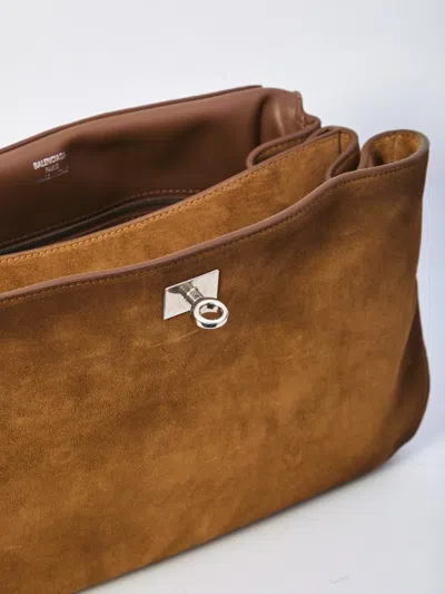 Balenciaga Our Legacy Our Legacy Oversized Vintage Denim Shirt In Brown