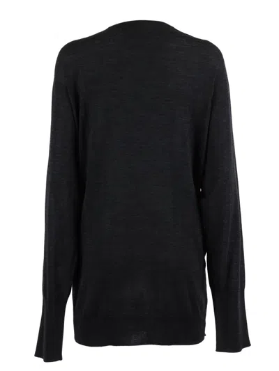 Alberta Ferretti Girocoll In Black