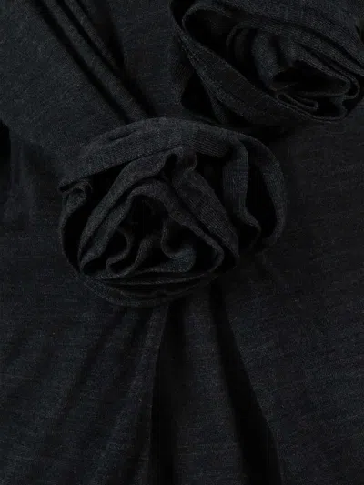 Alberta Ferretti Girocoll In Black