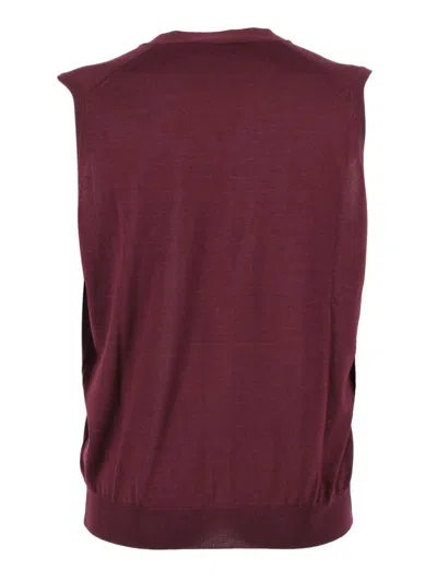 Phi Fdl Vest In Burgundy
